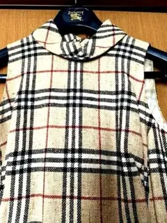 【美品】 BURBERR LONDONのノースリーブワンピース