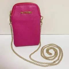 ALTROSE モバイルポーチ ショルダーポーチ ピンク スマホショルダーバッグ