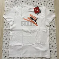 【新品未使用】PUMA 半袖Tシャツ 白 ASIA 160 キッズ