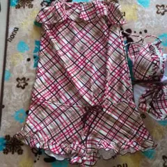 ワンピース水着　 チェック柄❤