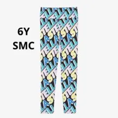 新品 SMC ロゴプリント ラッシュガード＆UVレギンスセット 水着 6Y 