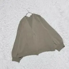 【ITEMS URBANRESEARCH】ニットカーディガン (F) ボタンなし