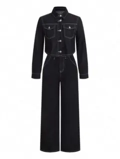 SHEIN デニムセットアップ M