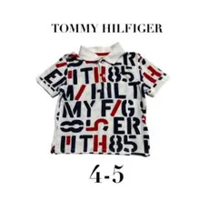 【トミーヒルフィガー】美品　半袖ポロシャツ　オシャレ　ボーイズ　4-5