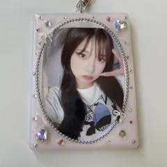 トレカキーホルダー　韓国　トレカ　レジン　デコ　硬質　ケース　トレカケース　a2