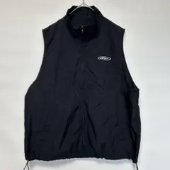 kutir クティール ナイロンベスト ドローコード付き 黒 M