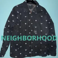 NEIGHBORHOODネイバーフッドエンブレム柄ジャケットSTD.3204.P