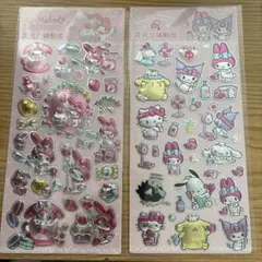 サンリオシール メタリック　2枚セット　中国製