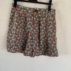 ビューティアンドユースユナイテッドアローズ　キュロット　ショートパンツ　花柄