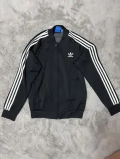 adidas ブラック トラックジャケットMサイズ