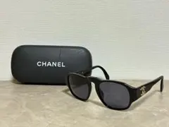 CHANEL シャネル スクエア サングラス ココハートモチーフ ブラック