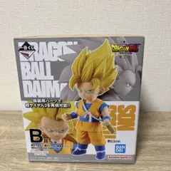 一番くじ ドラゴンボール B賞　超サイヤ人2/超サイヤ人3孫悟空(ミニ)