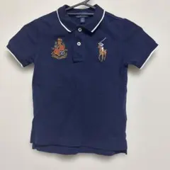 Polo Ralph Lauren ネイビー ポロシャツ 4/4T