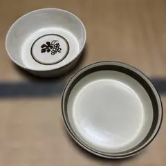 昭和レトロ Mikasa Potters Art 他皿 2枚セットのサムネイル