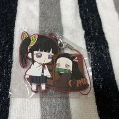 鬼滅の刃 ラバーストラップ 竈門禰豆子 栗花落カナヲ