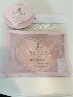 【新品】しまむら 青木美沙子 ニナス 紅茶付きポーチ ピンクのサムネイル