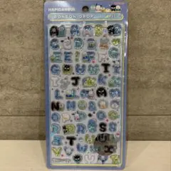 ボンボンドロップシール もじ はぴだんぶい