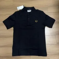 未使用品 FRED PERRY MILES KANE ブラック ポロシャツ FRED PERRY Miles Kane フレッドペリー マイルズ・ケイン リバティ