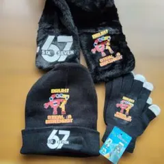 イタリアンブレインロット シックスセブン 67 手袋 マフラー ニット帽