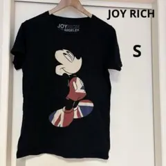 JOY RICH ミッキー Tシャツ 半袖 ブラック
