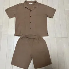 キッズ セットアップ ブラウン 130cm