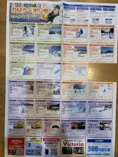 スキー場クーポン券【各1枚300円】2025-2026シーズン