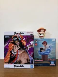 ワンピース フィギュア 一番くじ シャムロック聖 シャンクス 3種セット