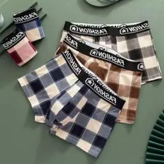 メンズXLサイズ 4枚セット通気 吸汗速乾 抗菌防臭加工 ボクサーパンツ