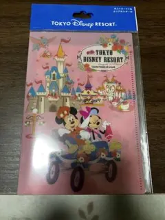 東京ディズニーリゾート ポストカード2枚クリアホルダー付