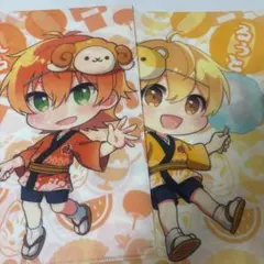 すとぷり ジェル るぅと クリアファイル2枚セット