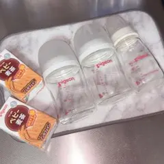 Pigeon 母乳実感/スリムタイプ哺乳瓶 160ml 3本セット