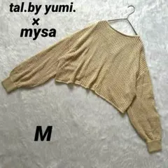 【しまむら】 tal.by yumi.×mysa メッシュニットプルオーバー