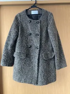 BEAUTY&YOUTH ユナイテッドアローズ　ノーカラーダブルボタンコート