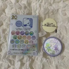 ワッペン ダッフィーアンドフレンズ 20周年 カラフルハピネス