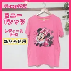 新品 未使用 ディズニー Disney 公式 Tシャツ レディース 半袖 M