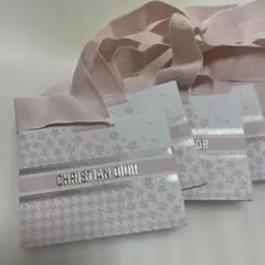 CHRISTIAN DIOR ピンクショップ袋 5枚セット