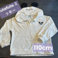 futafuta ミッキーマウス 長袖カットソー 110