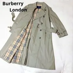 美品✨ バーバリー トレンチコート ノバチェック ベージュ ダブル　LL