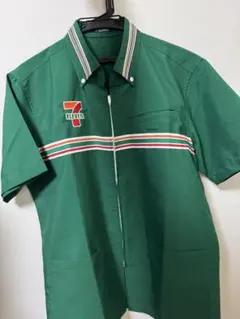 7-ELEVEN コンビニ ワークシャツ ジャケット ユニフォーム　半袖　L