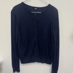 UNIQLO ネイビー カーディガン 長袖
