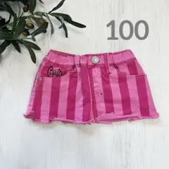 パーティパーティ 女の子 スカート ミニスカート 100cm ピンクのサムネイル