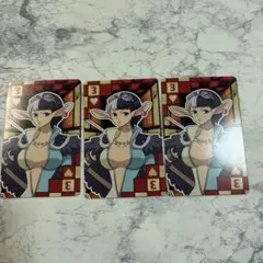 ONE PIECE ワンピース 台湾限定 トランプ スピード うまみ　3枚セット