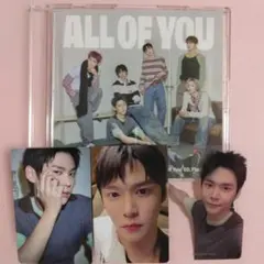 RIIZE ウンソク All of You 東京ドーム 限定盤CD ＆トレカ３枚