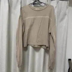 FREE MART ベージュ 長袖カットソー
