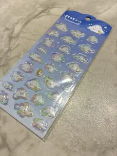 正規品　ぷくっとシール　シナモロール