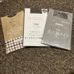 Oggi タイツ 3点セット 60デニール 40デニール