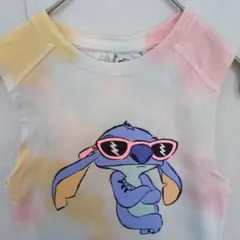 ザラキッズ　スティッチ タイダイ タンクトップ