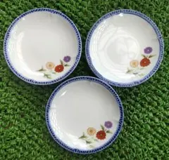 花柄小皿 ３枚セット