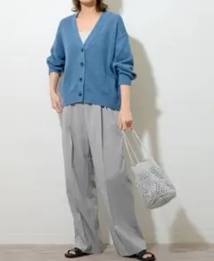 ジャーナルスタンダードレリューム　トロギャザータックパンツ　グレーC