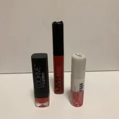 LOOKME リップスティック&ビタウォーターリップ&NYXリップグロスのサムネイル